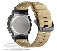 YOOSIDE Robustes Nylon Armband für Casio G-Shock DW-5600/8900, Verstellbares Sport Uhrengebänd für GA-100/GW-B5600/GB-5600/GW-6900 (Coyote Tan)