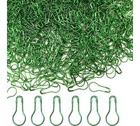 Yosawo 500Stück Sicherheitsnadeln Calabash Pin Kürbis Pins für Stricken Maschenmarkierer DIY Fertigkeit-Herstellung (Grün)