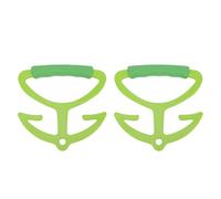 Yosoo Health Gear Lebensmittelbeutelträgergriff, Schwere, Komfortable Grifftransporte und Jeweils Bis zu 80 Pfund Haltbarer Einkaufsregalgriff ABS TPR -Plastikhalter Zum Tragen von Taschen Eimer