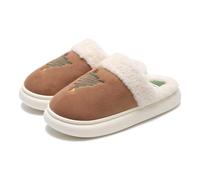 YOSUWOAI Plateau Pantoffeln Damen Plüsch Flauschige Hausschuhe Winter Wärme Slippers Bequem Rutschfeste Hausschlappen Indoor Thermo Kuschelig Winterschuhe Schalppen Klassische Slipper