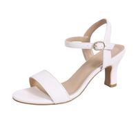 YOSUWOAI Sandalen Damen Mit Absatz Sommer High Heels Sandaletten Hallux Valgus Schuhe Offene Slingback Pumps Riemensandalen Sommerschuhe Elegant Weite H Absatzschuhe Atmungsaktive Bequeme