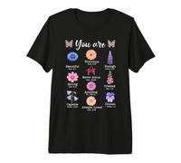 You Are Flower Beautiful Christian Religious Bible Verse Premium T-Shirt