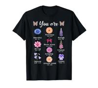 You Are Flower Beautiful Christian Religious Bible Verse T-Shirt