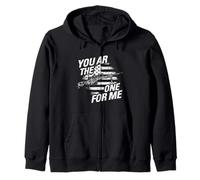 You Are The One for Me Gun Amerikanische Flagge Kapuzenjacke