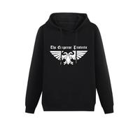 YOU YU Blue Planet The Emperor Protects Black Men's Hoodies Long Sleeve Pullover Hoodies Unisex Hoody XL