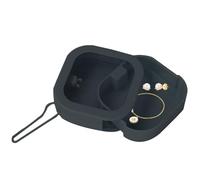 Youngwier 2 Stück Haargummi Organizer Box, Haargumm-i Behälter, H-aargummi Aufbewahrung Reise-Qtip-Halter, Aufbewahrungsbox Für Wattepads, Tupfer, Zahnseide, Schmuck, Ringe, Ohrringe, Halskette