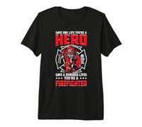 You're A Hero Firefighter Funny Fireman Proud Firefighters Premium T-Shirt