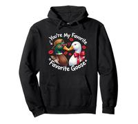 Youre My One Goose Duck Couple Valentine Love Grafik Pullover Hoodie