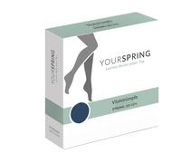 Yourspring strong blickdicht 280den AD 40/41 blau 2 St Strümpfe