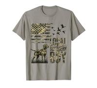 Youth Boy Local Camo Duck Jagd Camouflage Amerikanische Flagge T-Shirt