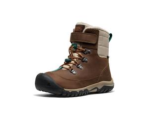 Youth Kanibou WP Winterstiefel - Keen Dark Earth / Roasted Pecan 6 US Youth