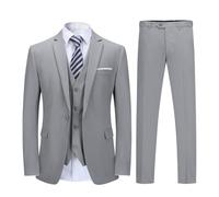 YOUTHUP Herren Anzug Slim Fit 3 Teilig Anzüge für Hochzeit Business
