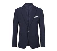 YOUTHUP Herren Sakko Slim Fit Anzugjacke für Business Hochzeit Eleganter