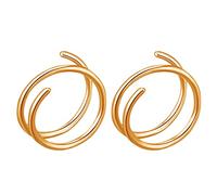Yowablo Für Piercing Spiralring Hoop Nasenloch Nase Doppelring Für Mädchen Für Frauen Hoop Piercing Schmuck Hoop Nase Nase Nase Hoop Nasenschmuck Brille Mit Nasenabdeckung