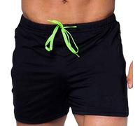 Yowablo Herren Shorts Kurze Hose Badehose Freizeithose Jogginghose Sporthose Trainingshose Jogger Sweatpants Badeshorts (XL,1Marine)