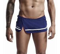 Yowablo Herren Sport Shorts Laufshorts Kurze Running Sporthose Fitness Zuhause Hosen (M,Dunkelblau)