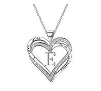 Yowablo Herz 26 Kette Halskette Buchstabe Schlüsselbein Hals Buchstaben Liebe Tumblr Ketten Damen