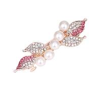 Yowablo Mini Accessoires Haarspangen Geburtstag M鋎chen Kristall Frauen Geschenk Designer Haar Mode Clip Strass Cool Haarspange Bunte Haarklammern (Rosa)