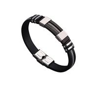 Yowablo Multi Color Mode Accessoires Armbänder für Männer Armbänder kreative Geschenk Armbänder Souvenir Geschenke Glücksarmband Holzarmband Herren Mit Gravur