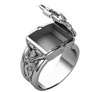Yowablo Pers?lichkeitsringe Open Top Herren- Damenringe Beliebte Paarringe Valentinstagsgeschenke Ringe Lutscher