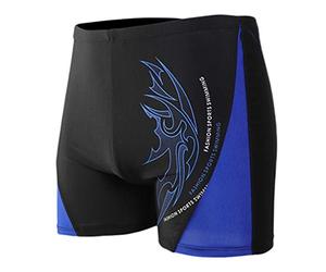 Yowablo Sexy-Nylons Druck für Männer atmungsaktiv Einbau-Strahl-Linie Briefs Badehose Badehose Herrn