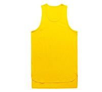 Yowablo Tank Top Herren Ärmellos T-Shirt Tankshirt Casual Tanktop Muskelshirt Oberteile Sport Gym Fitness Tops Lässig Unterhemd Slim Fit Weste Bluse Hemd (XL,Gelb)
