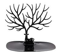 YPBEW Hirsch Tablett Baum Lagerung Racks Organizer Schmuck Ohrringe Halskette Anhänger Armband Schmuck Display Ständer Halskette Lagerung