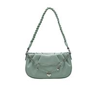 YPBEW Klassische PU Leder Umhängetasche für Damen, Kette, Unterarm, modisch, Cloud Schulter, weiblich, gerüscht, Messenger, Damen, Kette, Schulter, Trend, Cloud Crossbody, Mädchen, Pu Leder, Unterarm