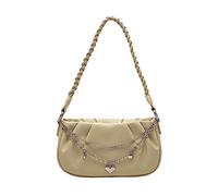 YPBEW Klassische PU Leder Umhängetasche für Damen, Kette, Unterarm, modisch, Cloud Schulter, weiblich, gerüscht, Messenger, Damen, Kette, Schulter, Trend, Cloud Crossbody, Mädchen, Pu Leder, Unterarm