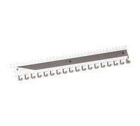 YPBEW Platzsparender Wand Schmuck Organizer mit 56 Haken und Ablage für mehrere Accessoires, Aufbewahrungsregal, Display Aufhänger, Metall Schmuckhalter
