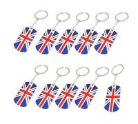 YPBEW Premium British Themed Zincs Alloy Keychain Metal UK Flag Pendant Chain with Resistant Coating Stylish Metal Keyring, a, One size