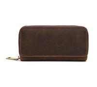 YPBEW Tragbare Uhrentasche aus Pferdeleder mit Zwei Steckplätzen, Aufbewahrungstasche, Reiseetui, Organizer für Damen und Herren, Unisex, Ornament, tragbares Etui