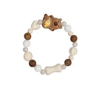 YPBEW Verspieltes Bären Armband aus Keramik mit einzigartiger ästhetischer Kollektion Alltagsschmuck für lässige Outfits und Paare Hautfreundliches Keramikarmband