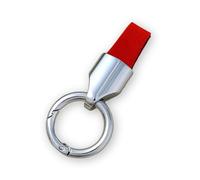 YPXHCZYJ Auto Schlüsselanhänger für BMW 3er 323Ci E46 328Ci E46 318Ci E46 320Ci E46 Leder Schlüsselanhänger Keyring Schlüsselanhängern Zinklegierung Anti Verlust D Ring Schlüsselanhänger
