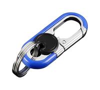 YPXHCZYJ Auto Schlüsselanhänger für BMW X1 X3 X7 X5 X6 1 3 5 6 Series Z4 7 M Leder Schlüsselanhänger Keyring Schlüsselanhängern Zinklegierung Anti Verlust D Ring Schlüsselanhänger,Blue Style-A