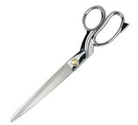 Yrlehoo Schneiderschere Stoffschere Profi Textilschere Scharf aus Edelstahl, Schere zum Schneiden von Stoff, Silber, 21.8CM