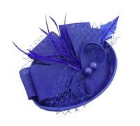 YROHGKPN Featherings verzierter Cloche für Damen, leichtes Design für Hochzeiten und Gartenpartys, Damenhut