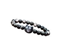 YROHGKPN Heilkristall Armband für Frauen, Verstellbarer Katzenkopf Anhänger, Handkette, natürliche Edelsteine, Perlenarmband, Zubehör, Jahrestagsgeschenke für Sie