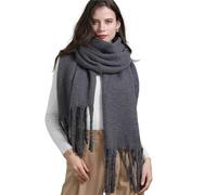 YRUIIA Schal Damen Winter Weich Verdickter Langer Schal Für Frauen Warmer Winter Künstlicher Kaschmir Großer Quastenschal （220 * 50 cm）