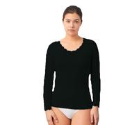 YSABEL MORA Langarm-Shirt, hautfarben, Schwarz , X-Large