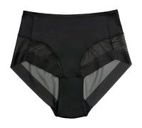 Ysabel Mora - Damen-Slip mit hohem Bund, unsichtbar aus Mikrofaser und Tüll, bequem und anpassungsfähig, mit Unterstützung zur Formung der Figur, hochwertige Damenunterwäsche-Serie.