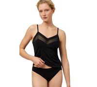 Ysabel Mora - Damen Top mit Feinem Träger und Tüll-Ausschnitt für Eleganz und Komfort, Vielseitig für Jeden Anlass, Betont Schönheit und Selbstbewusstsein mit Stil und Qualität