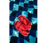 YSABEL MORA Kinderschuhe mit verstellbaren Schnallen und rotem Klebeband, rot, 30 EU