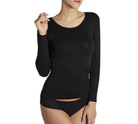 Ysabel Mora - Langarm Unterhemd aus Mikrofaser, nahtlos und anpassungsfähig, ideal als Basic-Oberbekleidung, Serie Komfort, für Damen.