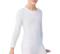 YSABEL MORA Thermo-T-Shirt für Kinder, langärmlig, speichert Körperwärme und bietet maximalen Komfort für Kinder im Winter, vielseitiges und funktionales Design für zusätzlichen Schutz vor Kälte, nude
