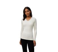YSABEL MORA Thermo-T-Shirt mit Spitze für Eleganz und Wärme im Winter, fortschrittliche Technologie für Komfort und Raffinesse bei jeder Gelegenheit, elfenbein, Large