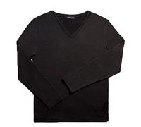 YSABEL MORA Thermo-Unterhemd, V-Ausschnitt, langärmlig, Schwarz, Schwarz , XXL