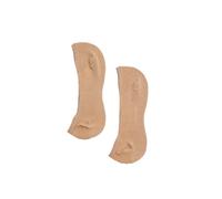 YSABEL MORA Unsichtbare Kindersocken, anpassungsfähig und optimaler Halt, mit Baumwolle und Silikonband für den täglichen Gebrauch, ohne Nähte für maximalen Komfort und Langlebigkeit, beige, 23-25