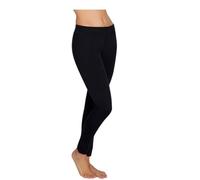 Ysabel Mora Women's Women's Black Thermal Leggings In Size S Black