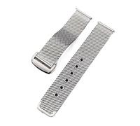 YsangTergm 20/22mm Edelstahl-Milanaiseband passend für Omega Seamaster 007